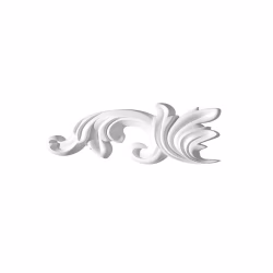 Декор к молдингу под покраску Decor-Dizayn H1-DD002 LR 165×71×26