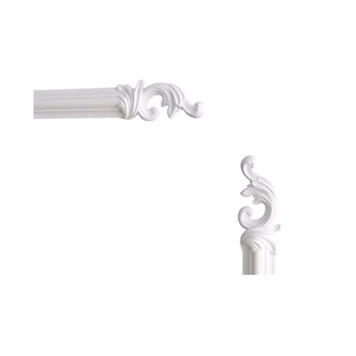Декор к молдингу под покраску Decor-Dizayn H1-DD002 LR 165×71×26