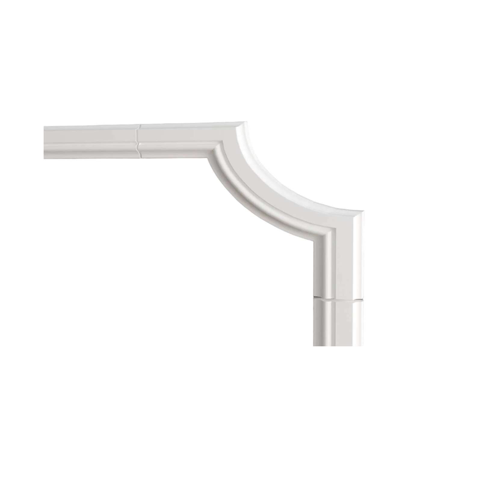 Угловой элемент к молдингу под покраску Decor-Dizayn C1-DD603 150×150×10