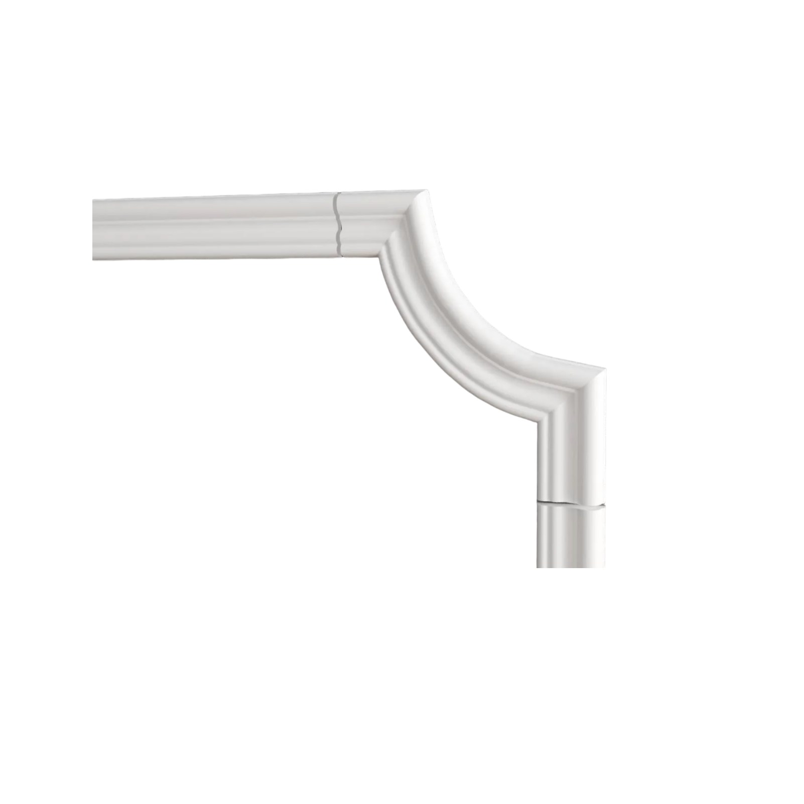 Угловой элемент к молдингу под покраску Decor-Dizayn C1-DD400 200×200×16