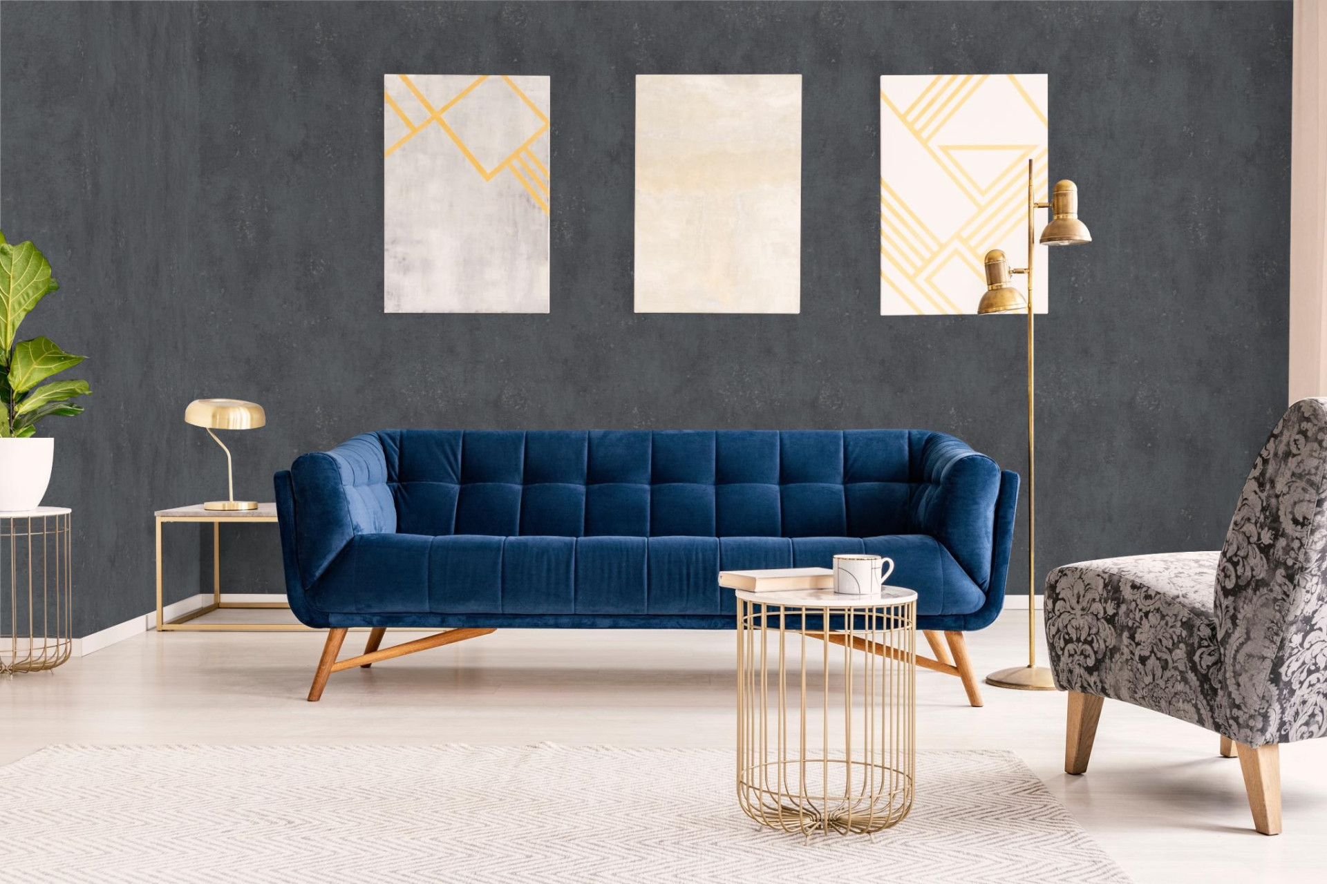 Обои Marburg Rainbow 3 32338 10,05×1,06 фото в интерьере