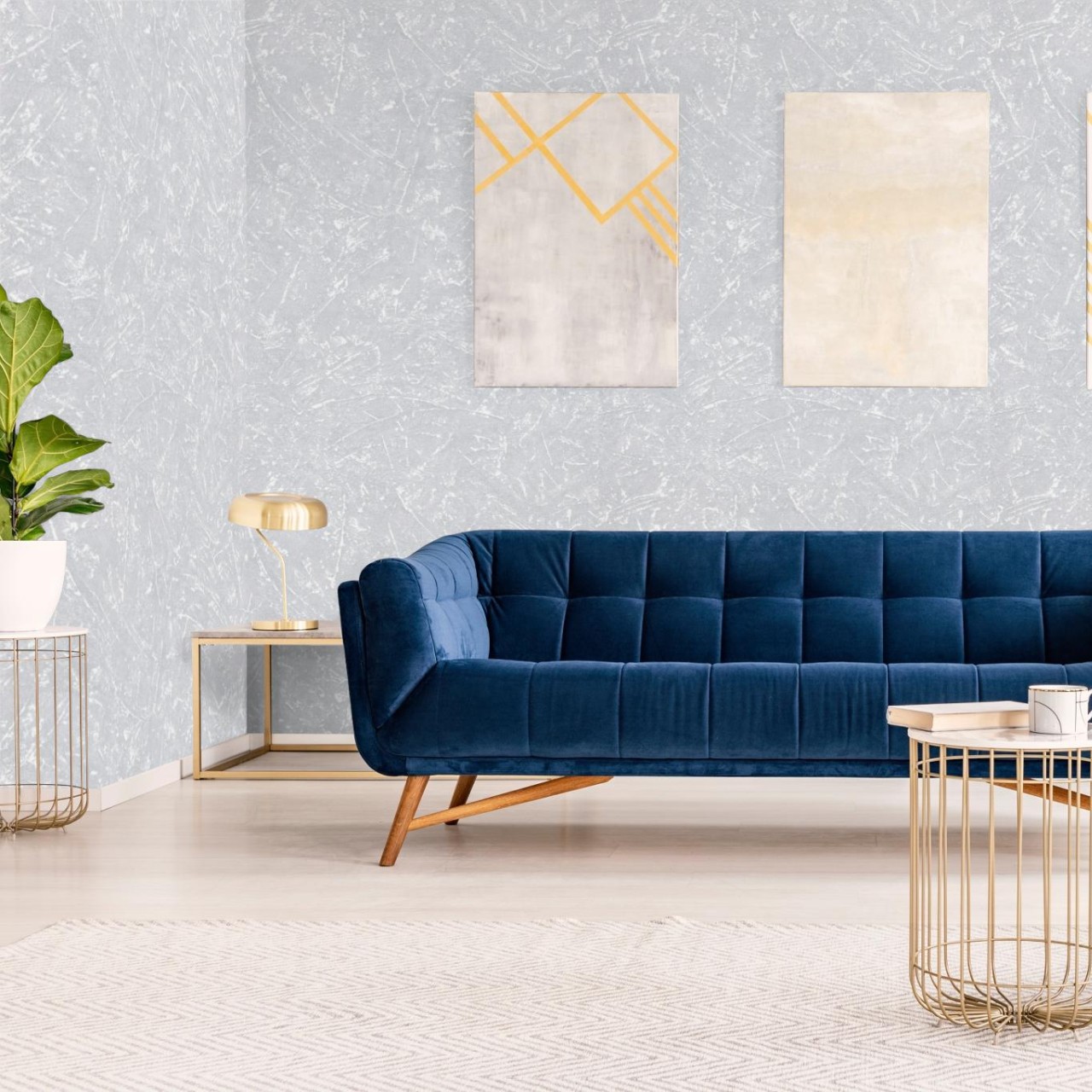 Обои Marburg Rainbow 3 34103 10,05×1,06 фото в интерьере