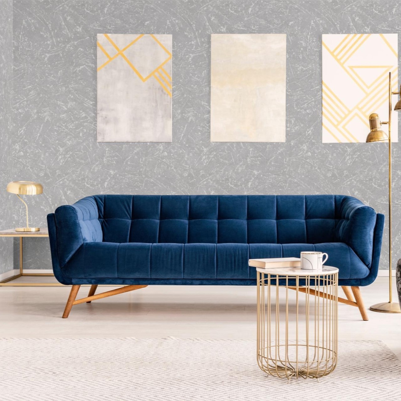 Обои Marburg Rainbow 3 34105 10,05×1,06 фото в интерьере