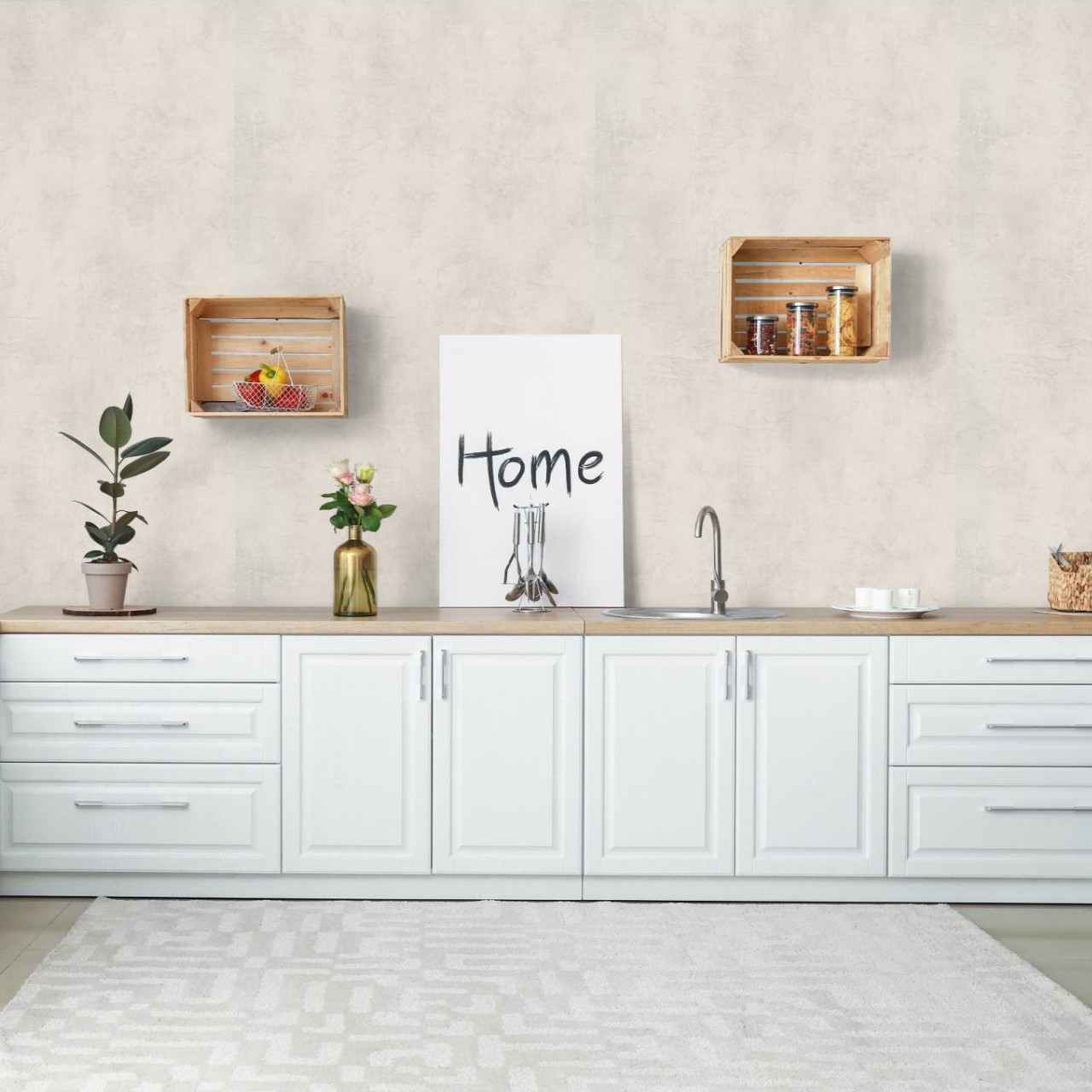 Обои Marburg Rainbow 3 34136 10,05×1,06 фото в интерьере Обои Marburg Rainbow 3 34136 10,05×1,06 фото в интерьере