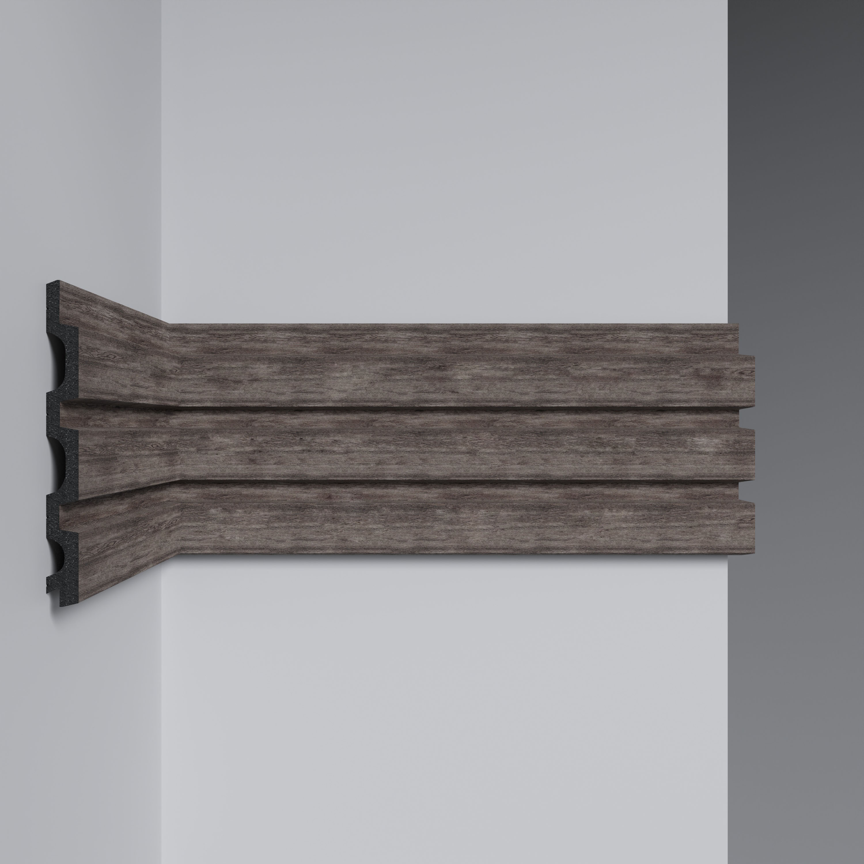 Стеновая панель Decomaster Eco Line D316-86 Дуб скандинавский 2900×122×12