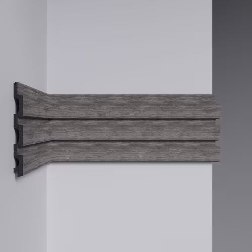 Стеновая панель Decomaster Eco Line D316-87 Дуб титан 2900×122×12