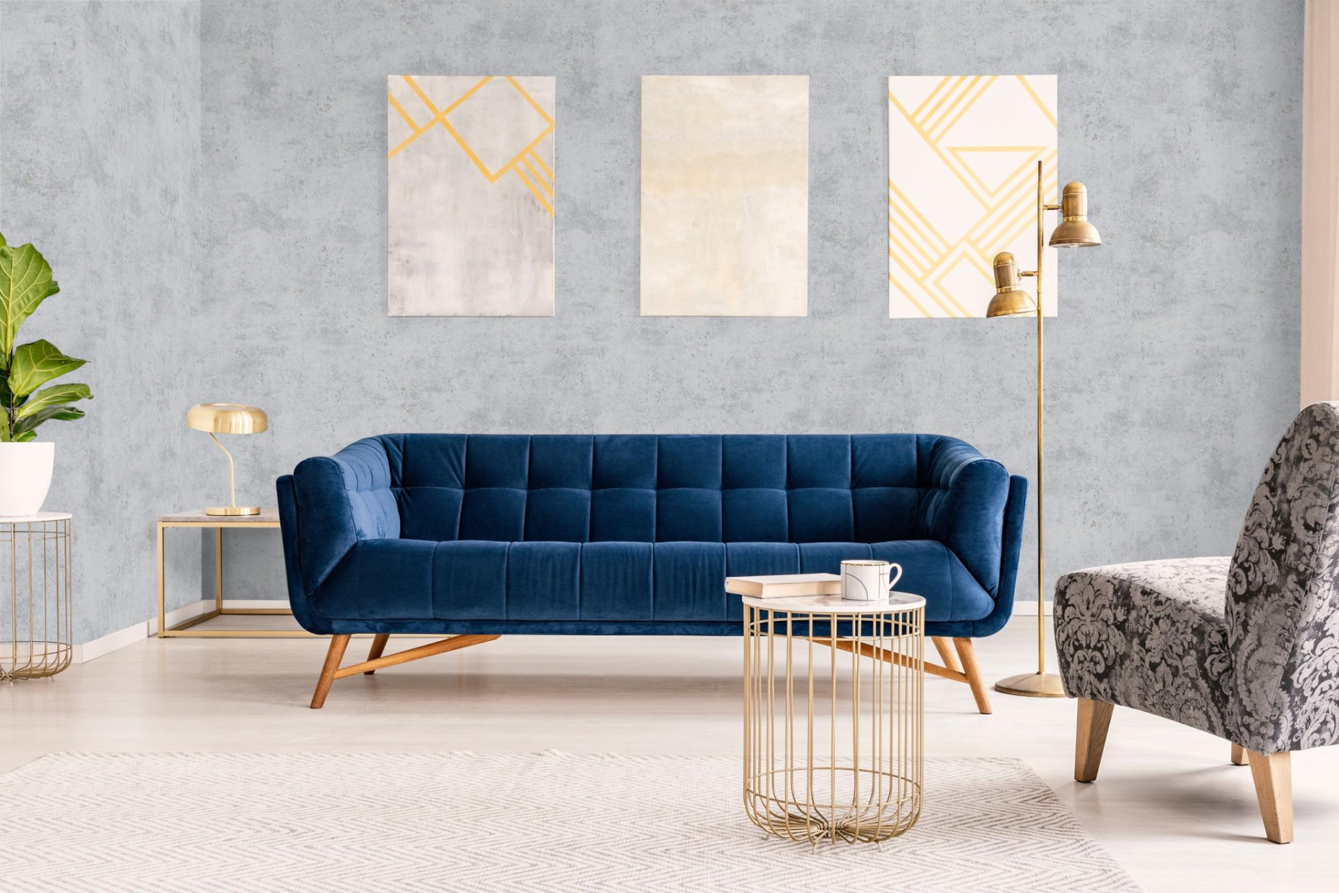 Обои Marburg Rainbow 3 34217 10,05×1,06 фото в интерьере