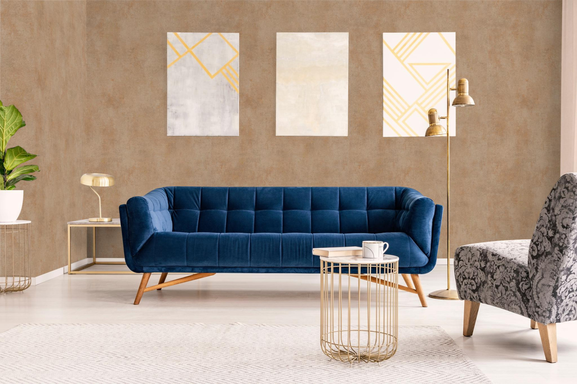 Обои Marburg Rainbow 3 34218 10,05×1,06 фото в интерьере