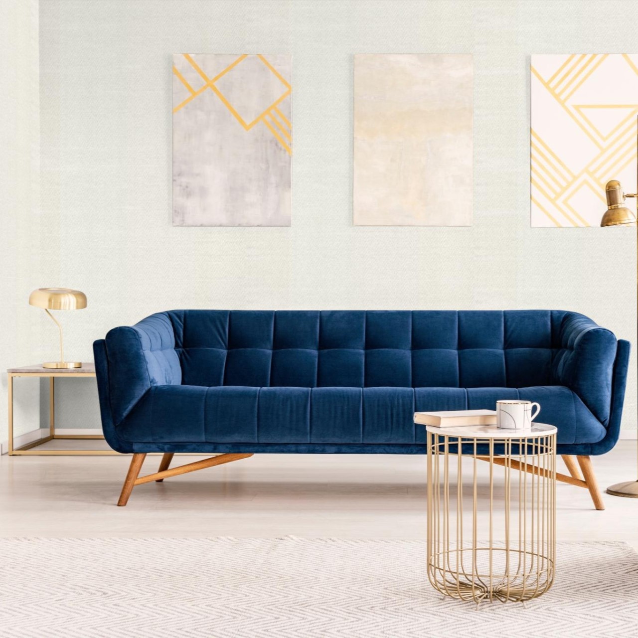 Обои Marburg Rainbow 3 59603 10,05×1,06 фото в интерьере