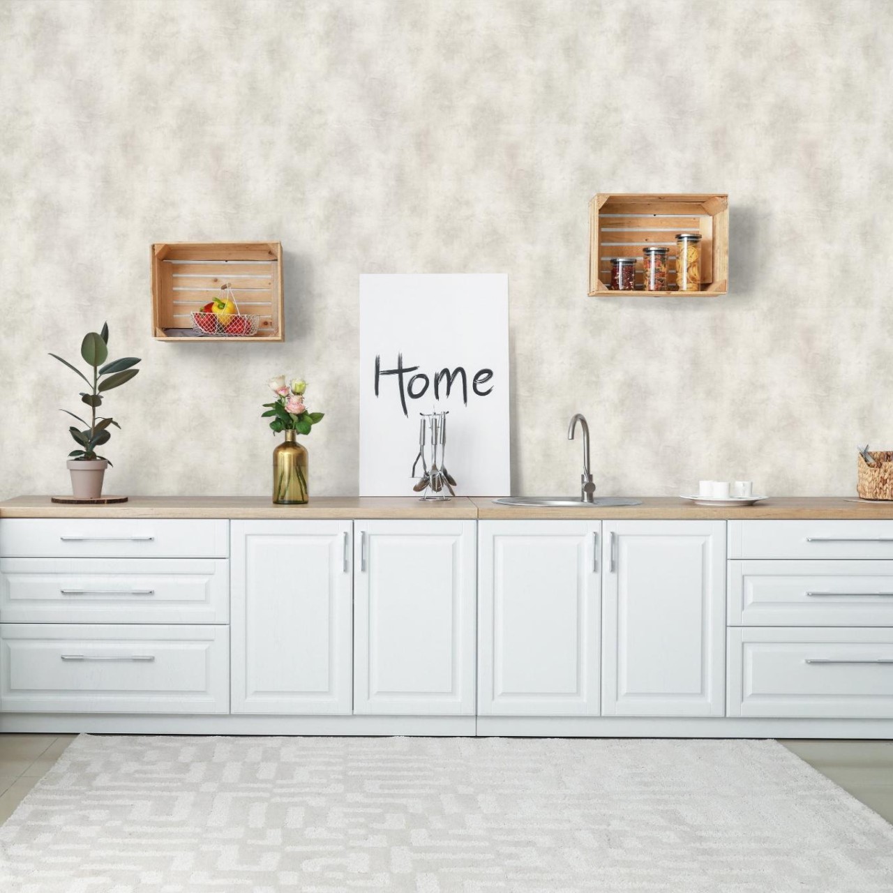 Обои Marburg Rainbow 3 59609 10,05×1,06 фото в интерьере Обои Marburg Rainbow 3 59609 10,05×1,06 фото в интерьере