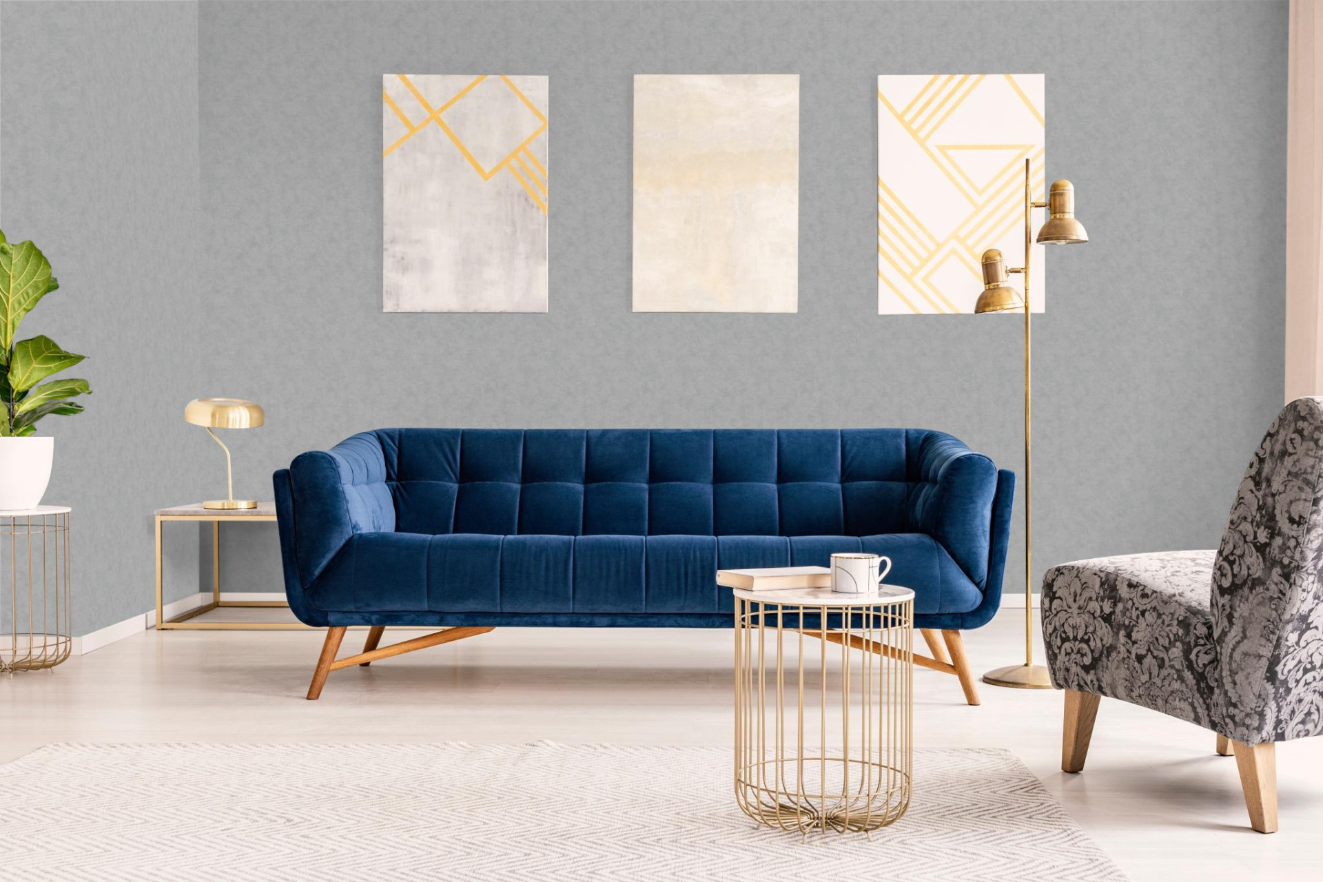 Обои Marburg Shades 32404 10,05×0,53 фото в интерьере