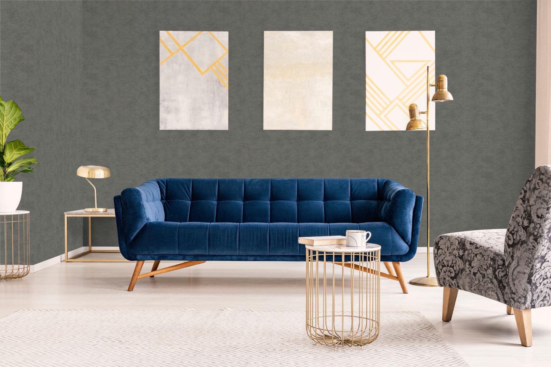 Обои Marburg Shades 32420 10,05×0,53 фото в интерьере