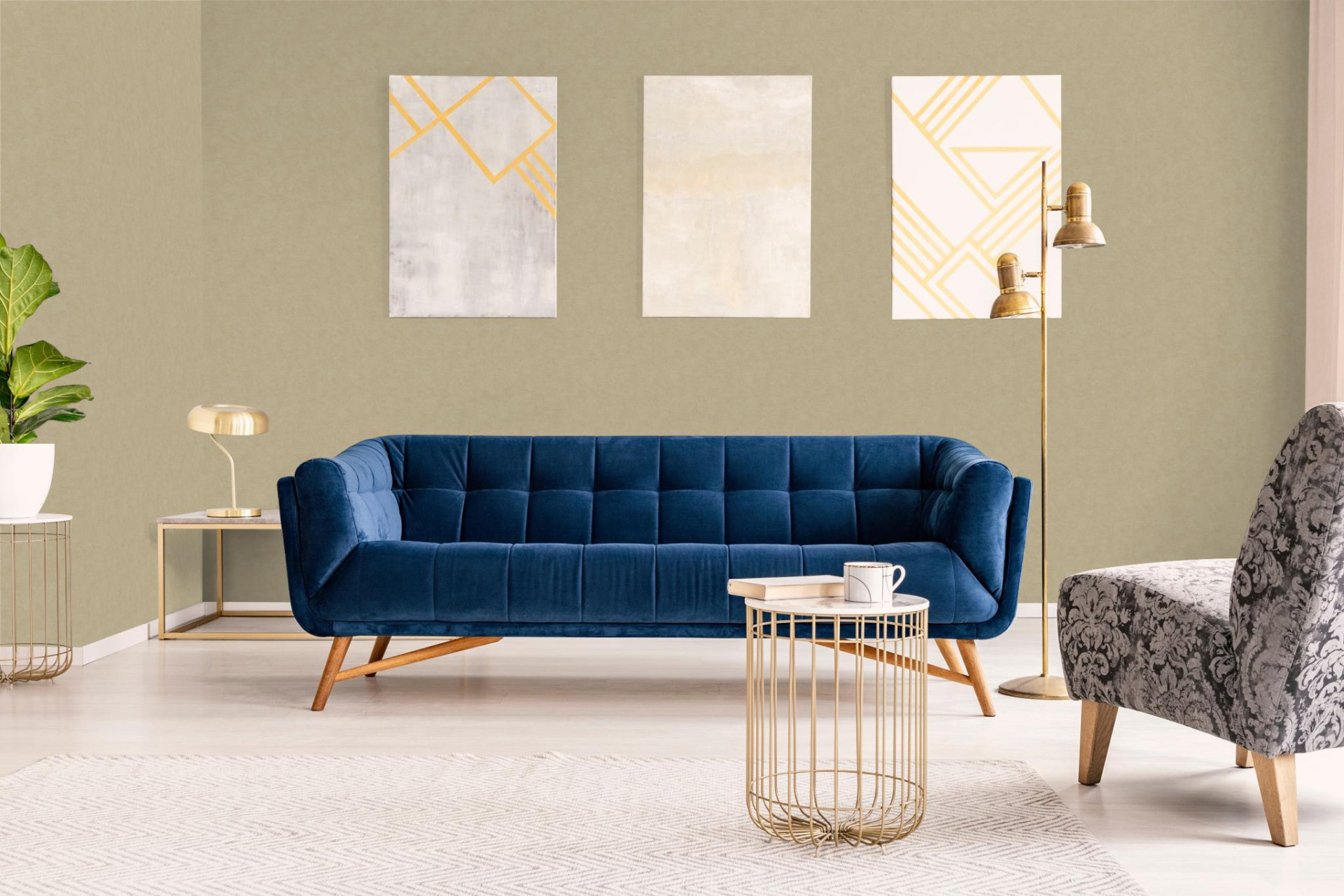 Обои Marburg Shades 32425 10,05×0,53 фото в интерьере