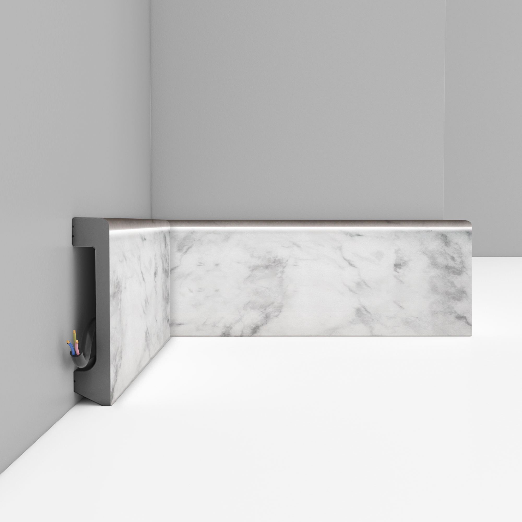 Плинтус Decomaster D235-79 2400×80×17