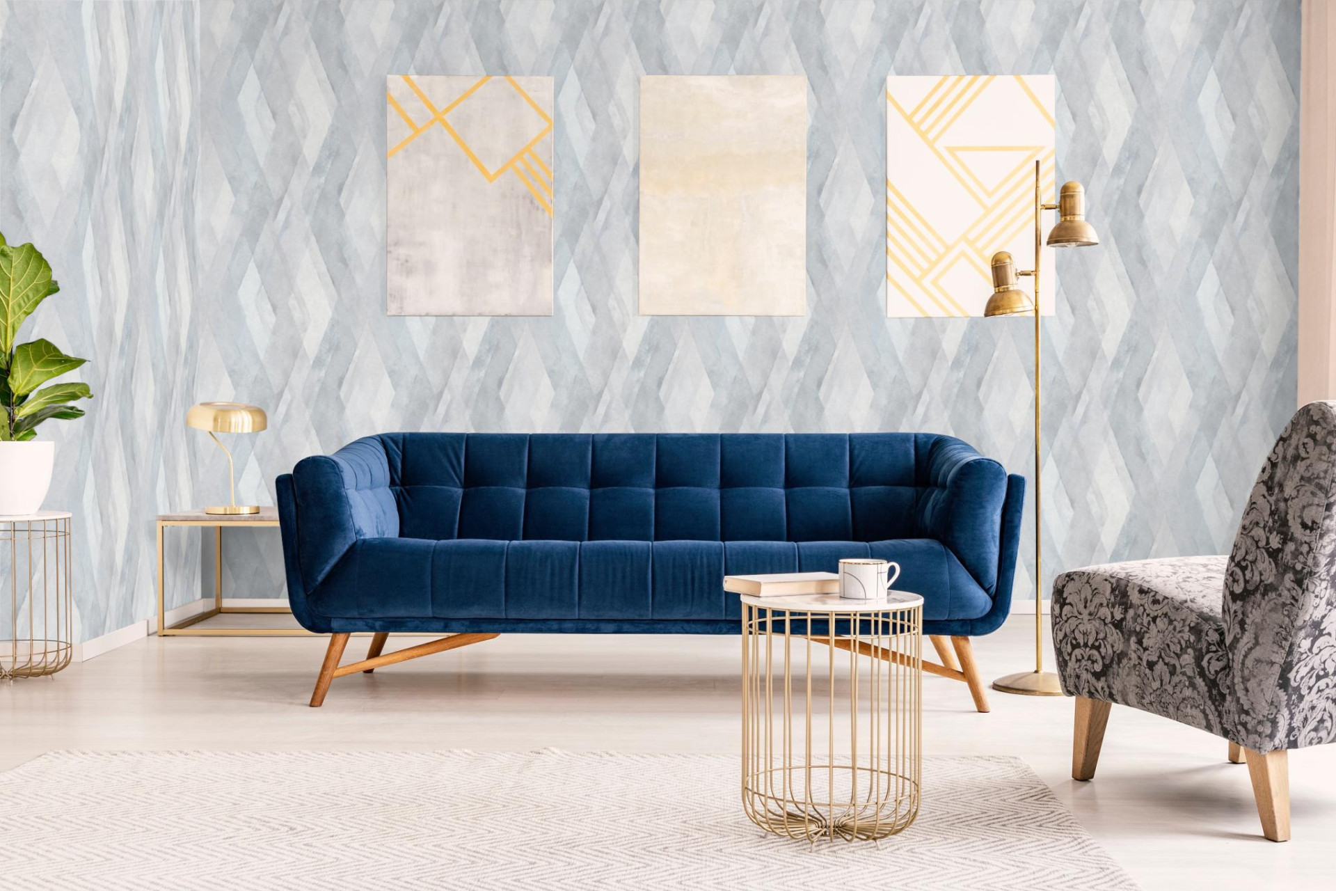 Обои Marburg Shades 32448 10,05×0,53 фото в интерьере