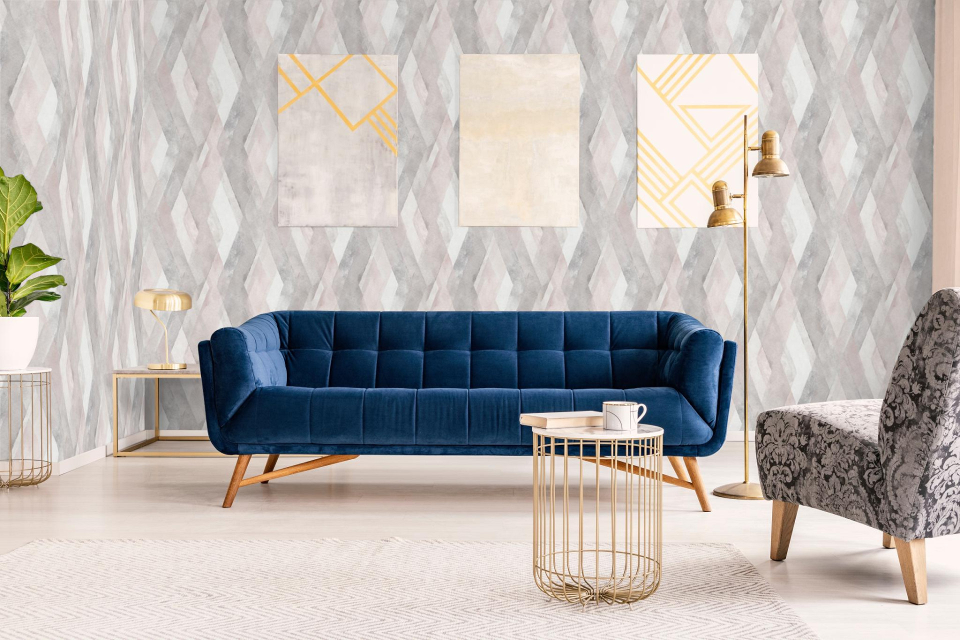 Обои Marburg Shades 32449 10,05×0,53 фото в интерьере