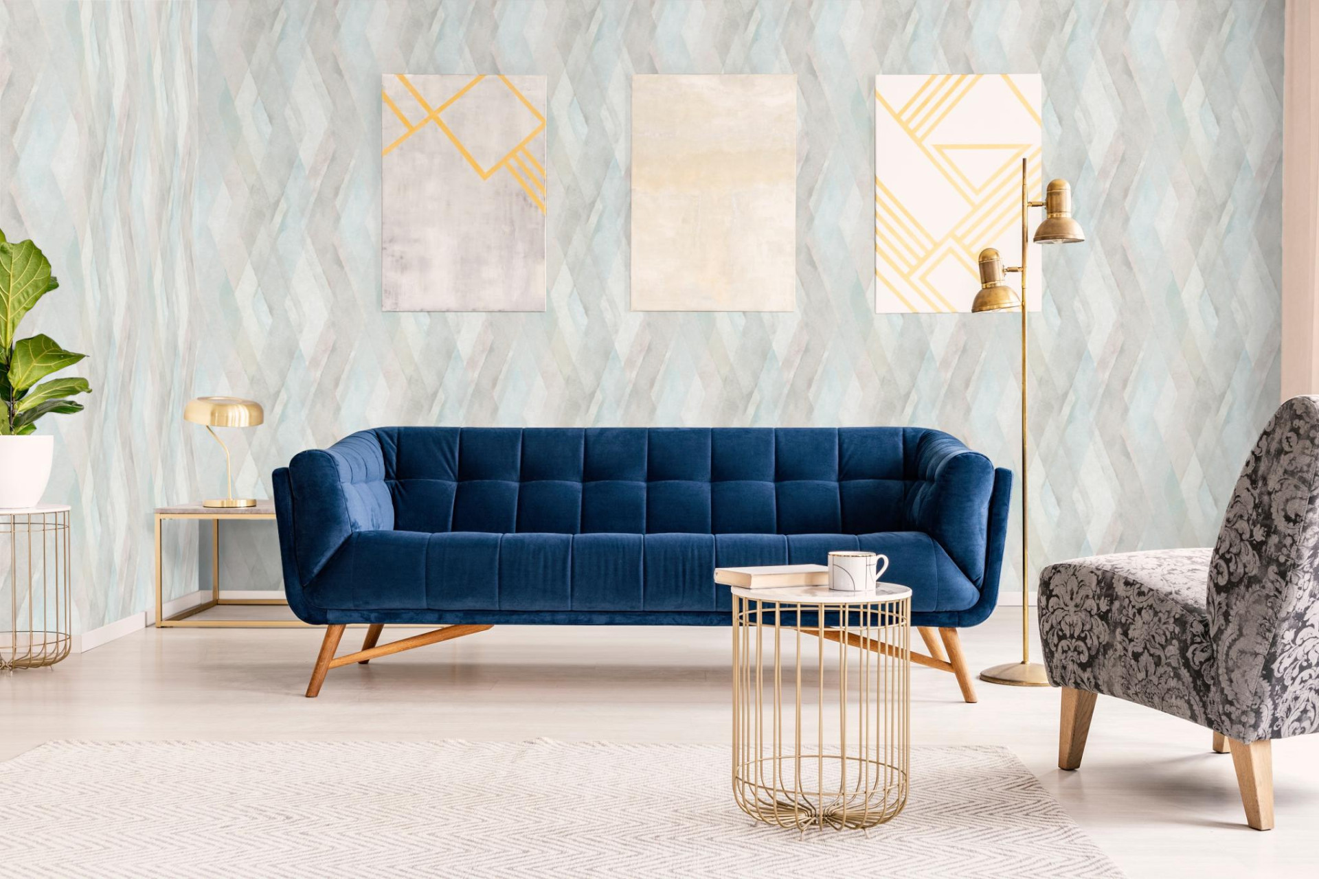 Обои Marburg Shades 32451 10,05×0,53 фото в интерьере