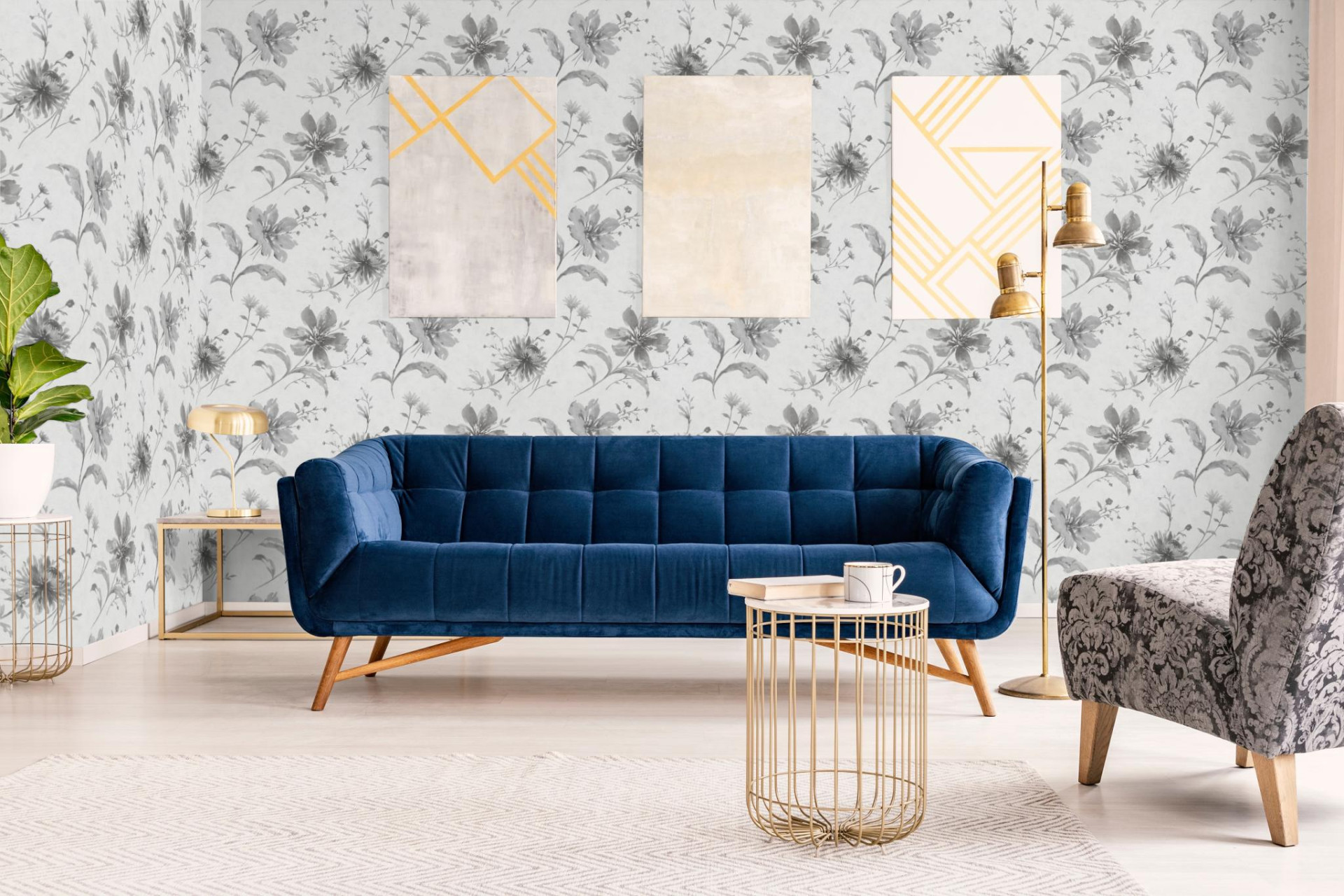 Обои Marburg Shades 32456 10,05×0,53 фото в интерьере