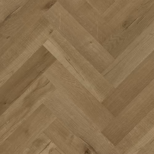 Кварцвиниловый SPC ламинат Fargo Herringbone Дуб Робуста 44-81996-9 венгерская елка 400×100×4,5