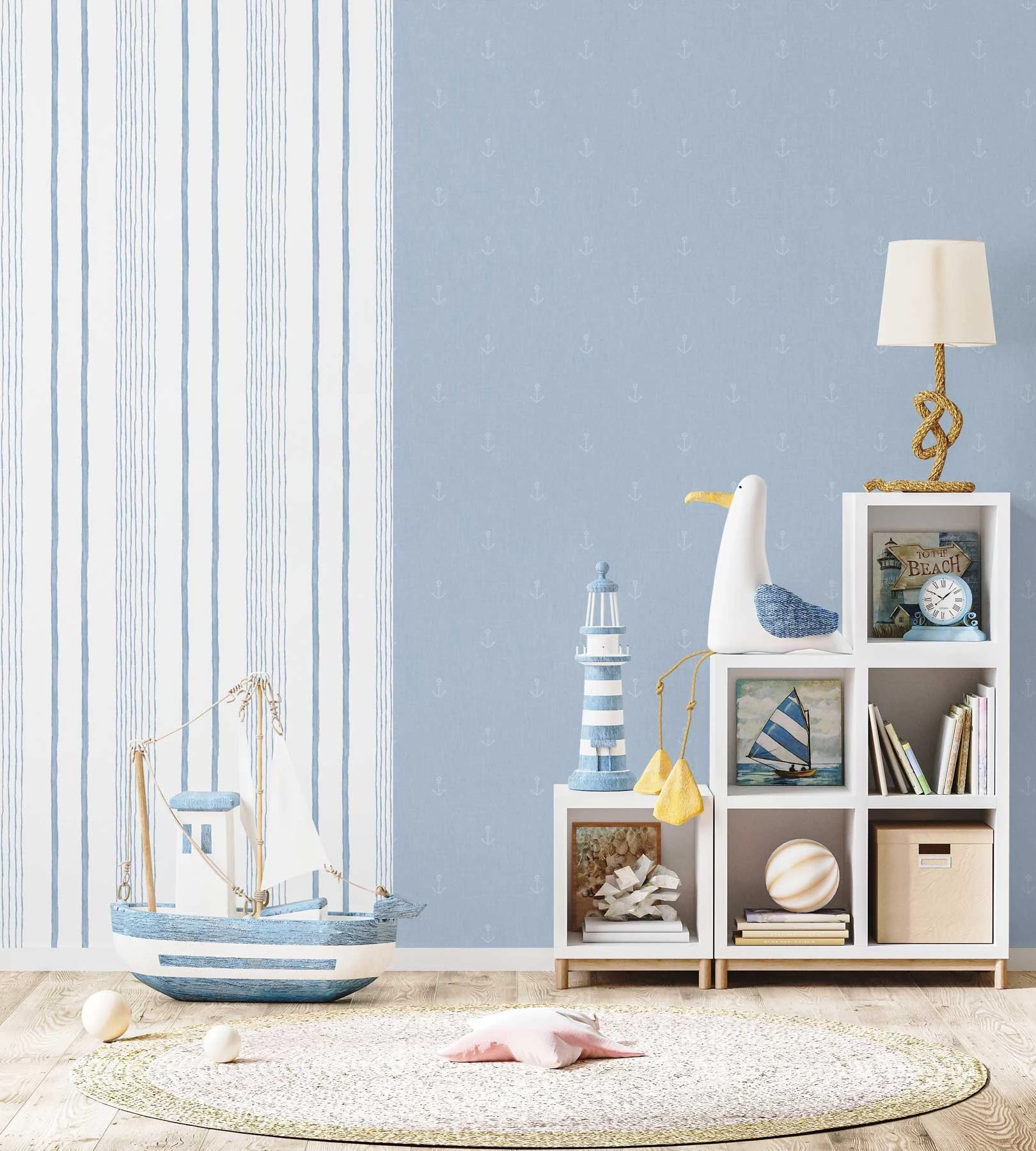 Обои Ugepa My Kingdom A82801 10,05×0,53 фото в интерьере