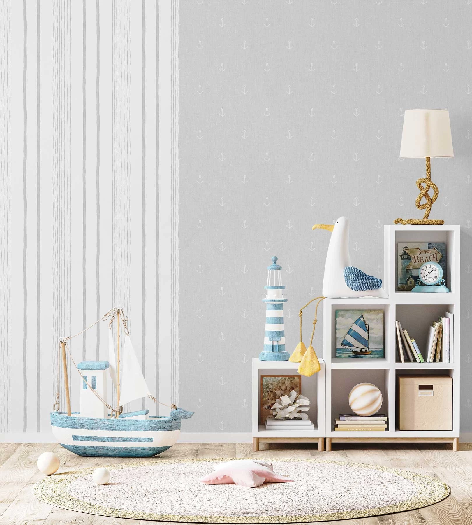 Обои Ugepa My Kingdom A82809 10,05×0,53 фото в интерьере