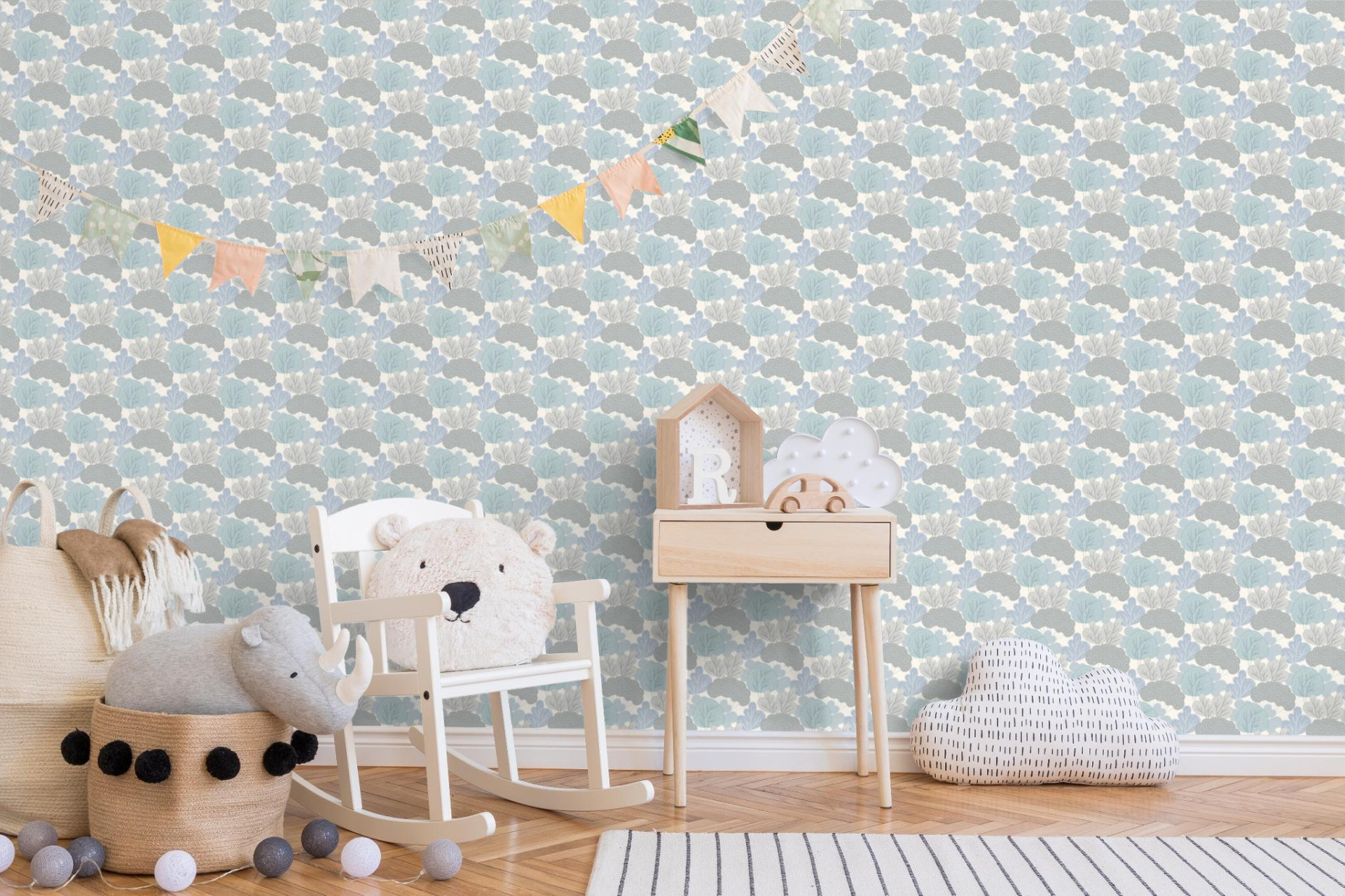 Обои Ugepa My Kingdom A96801 10,05×0,53 фото в интерьере