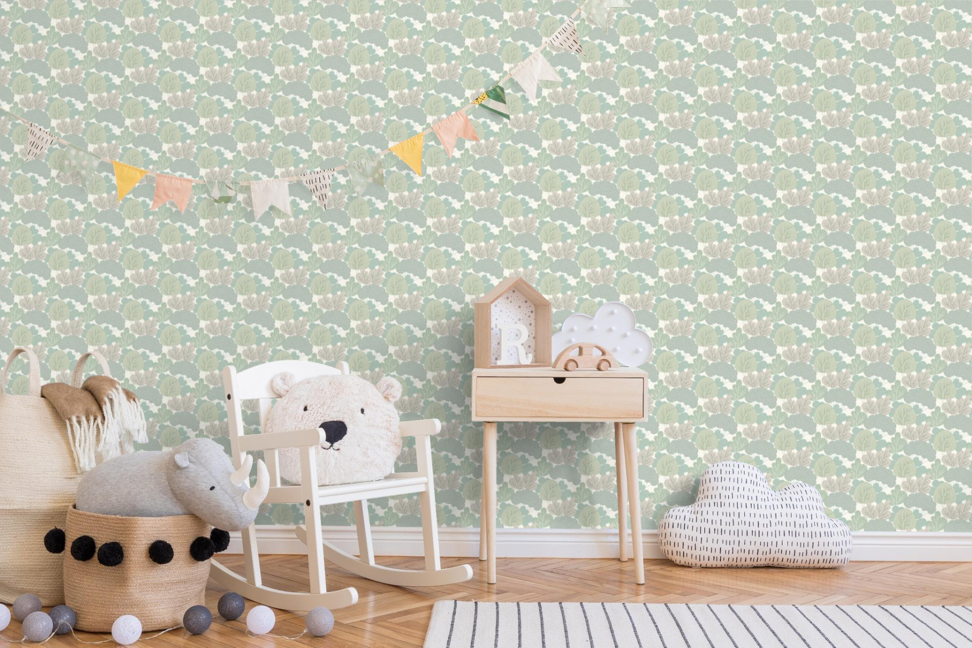 Обои Ugepa My Kingdom A96814 10,05×0,53 фото в интерьере