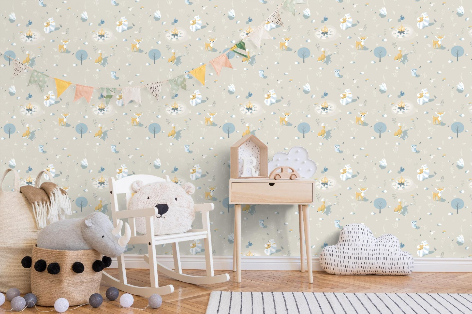 Обои Ugepa My Kingdom L31307 10,05×0,53 фото в интерьере