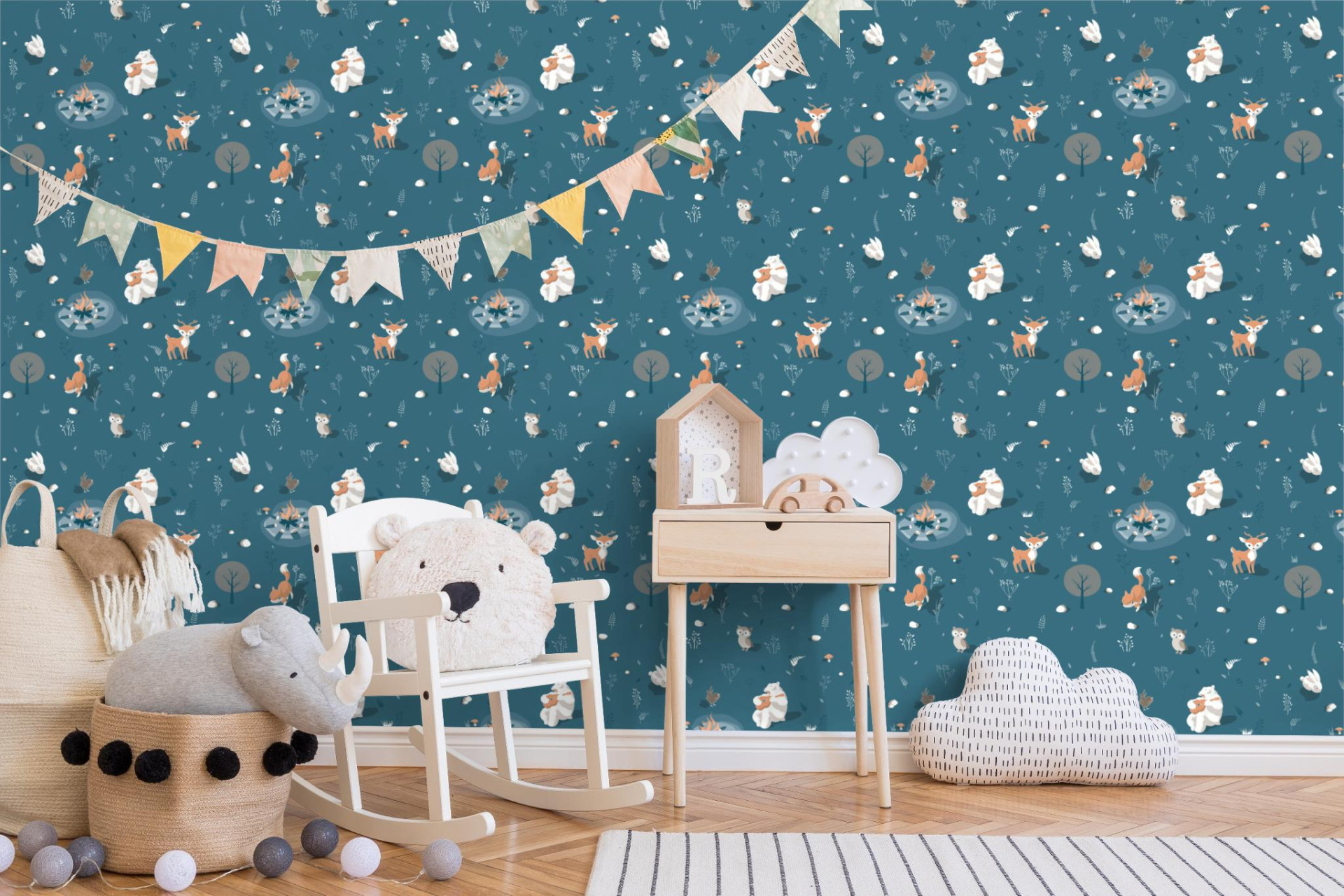 Обои Ugepa My Kingdom L31311 10,05×0,53 фото в интерьере