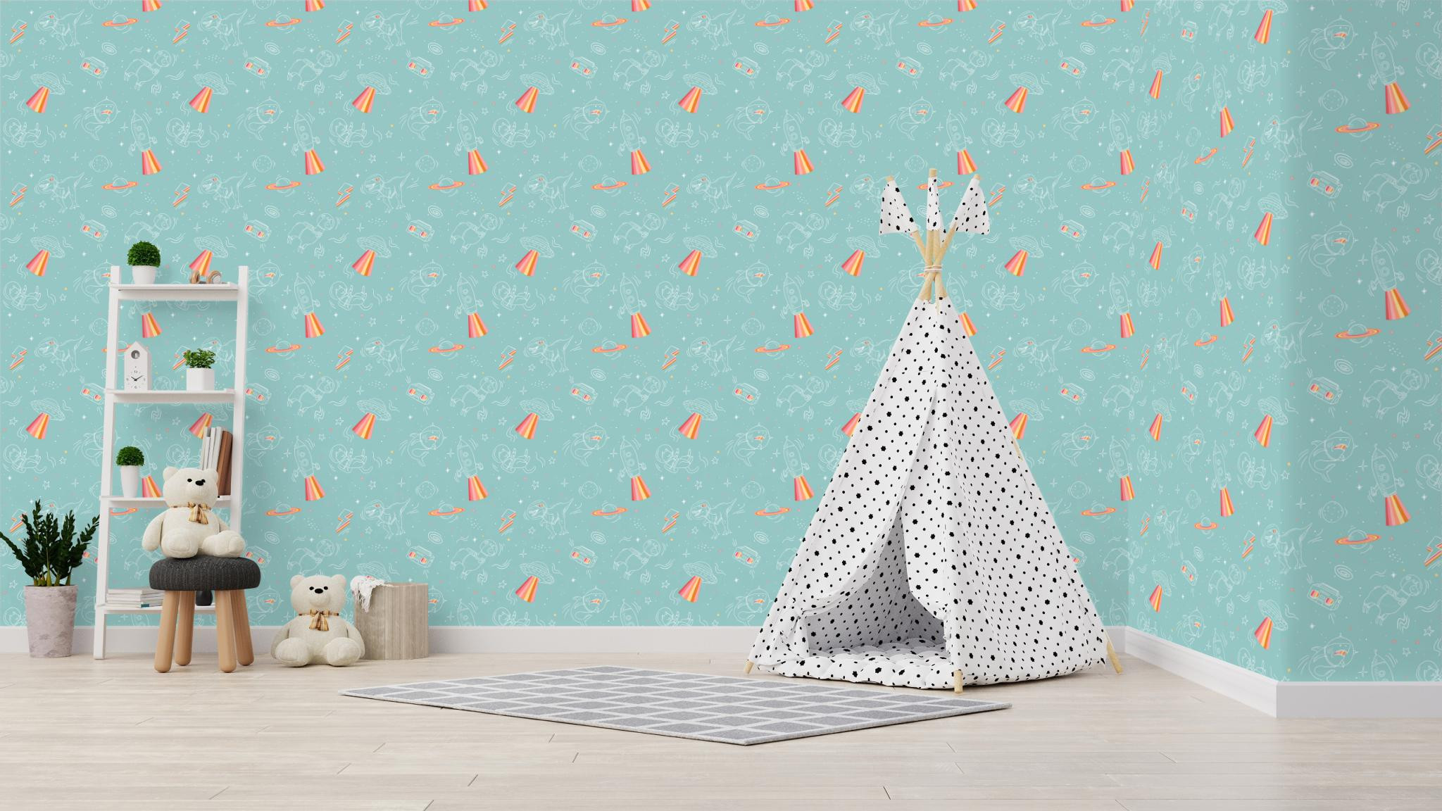 Обои Ugepa My Kingdom M36804 10,05×0,53 фото в интерьере Обои Ugepa My Kingdom M36804 10,05×0,53 фото в интерьере