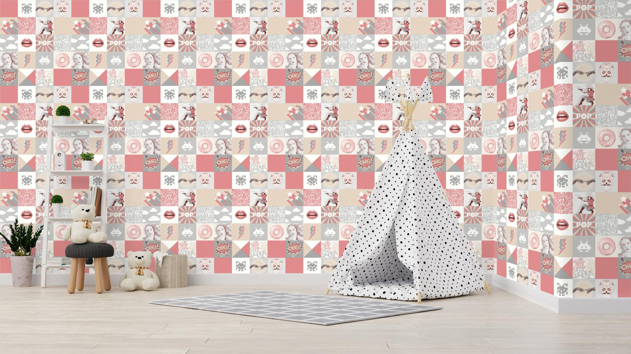 Обои Ugepa My Kingdom M53203 10,05×0,53 фото в интерьере Обои Ugepa My Kingdom M53203 10,05×0,53 фото в интерьере