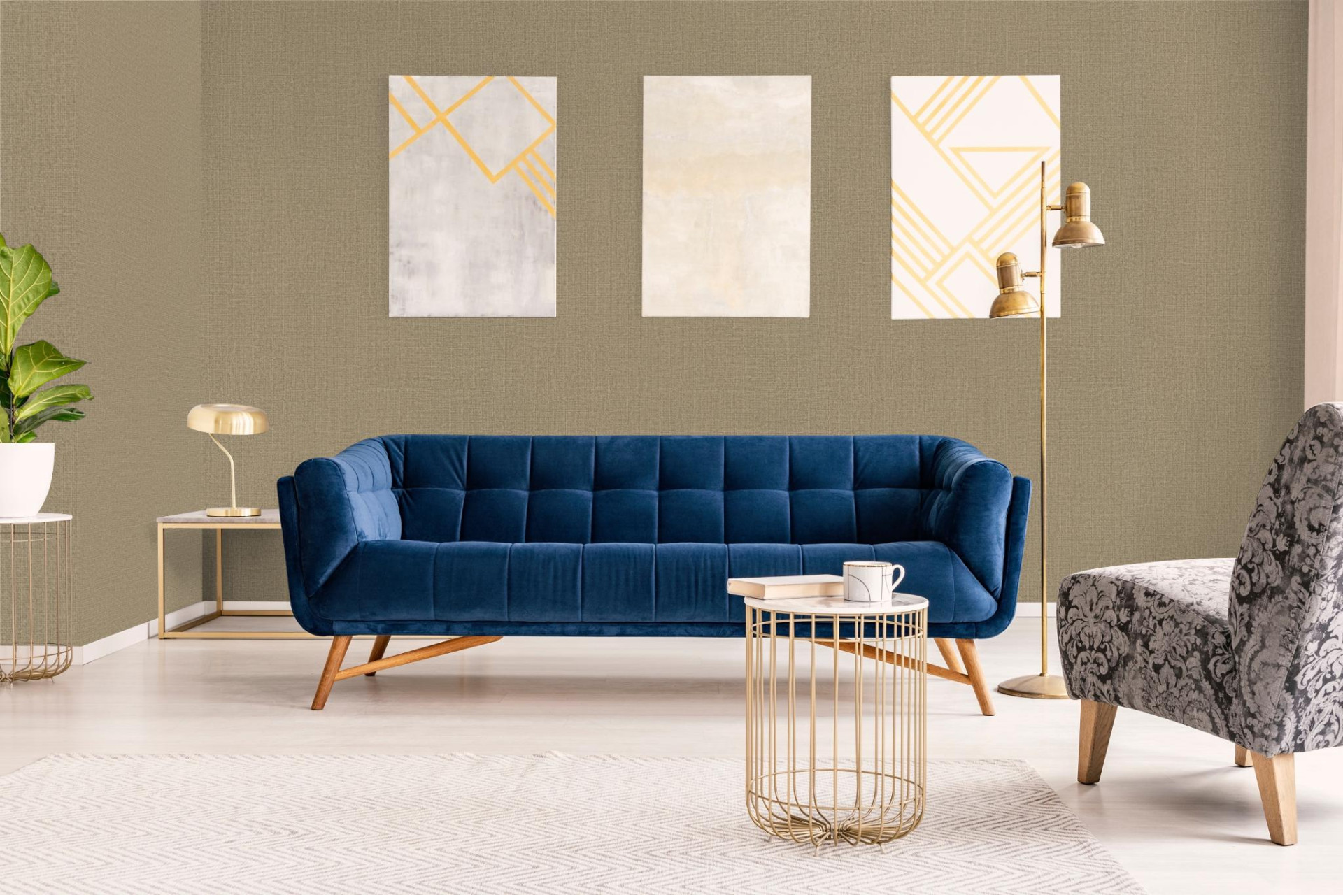 Обои Marburg Otaru 34128 10,05×1,06 фото в интерьере