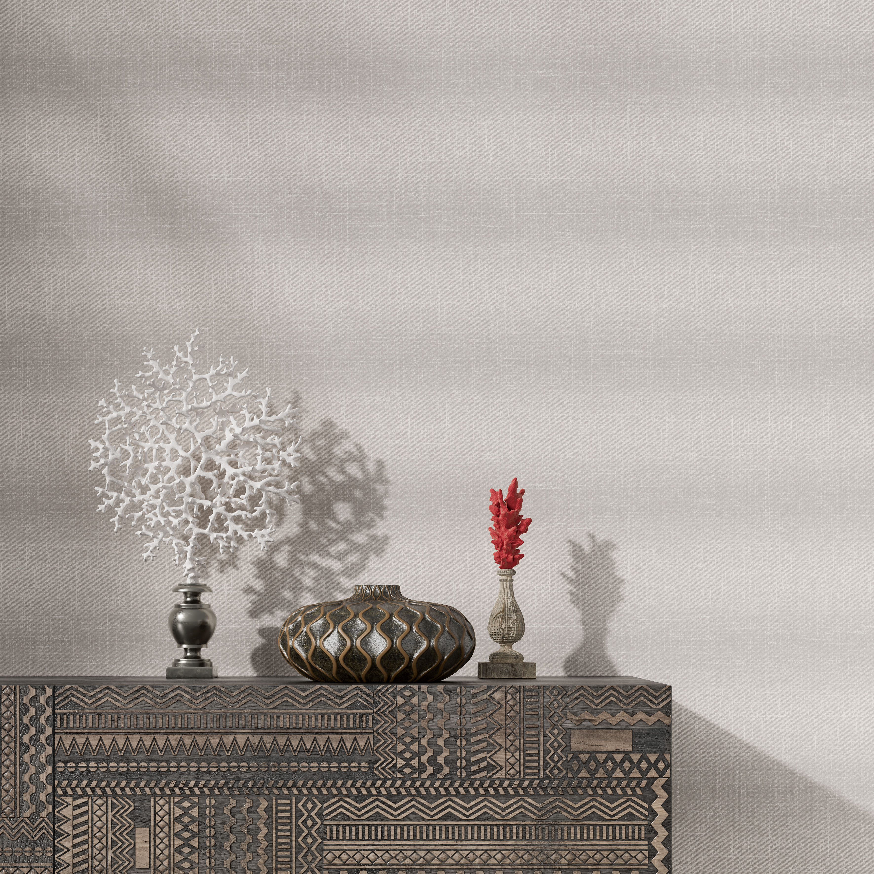 Обои Milassa Полинезия Мускат PLZ8 008/1 10,05×1 фото в интерьере