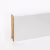 Плинтус МДФ ламинированный DeArtio White W02-60 2050×60×16