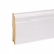 Плинтус МДФ ламинированный DeArtio White W04-80 2050×80×16