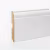 Плинтус МДФ ламинированный DeArtio White W04-120 2050×120×16