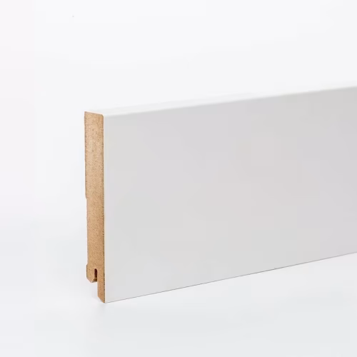 Плинтус МДФ ламинированный DeArtio White W06-100 2050×100×16