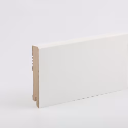 Плинтус МДФ ламинированный DeArtio White W29-100 2050×100×16