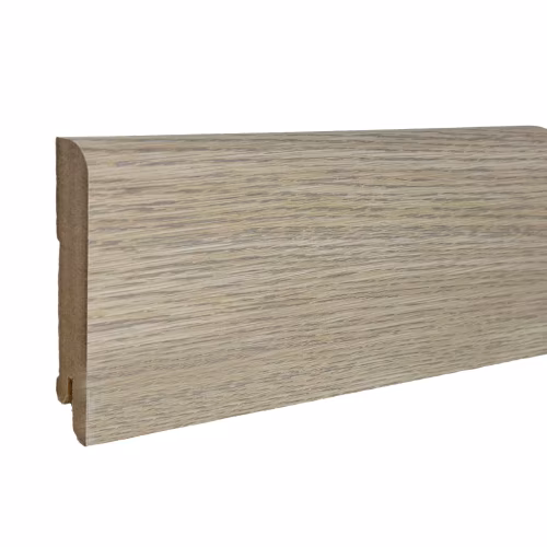 Плинтус МДФ ламинированный DeArtio Дуб слоновая кость B302-06 2050×80×16
