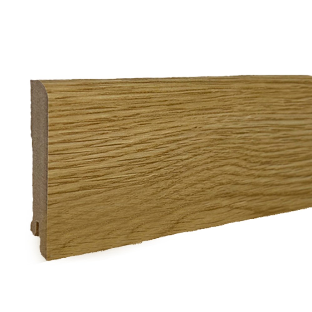 Плинтус МДФ ламинированный DeArtio Дуб золотой B302-13 2050×80×16