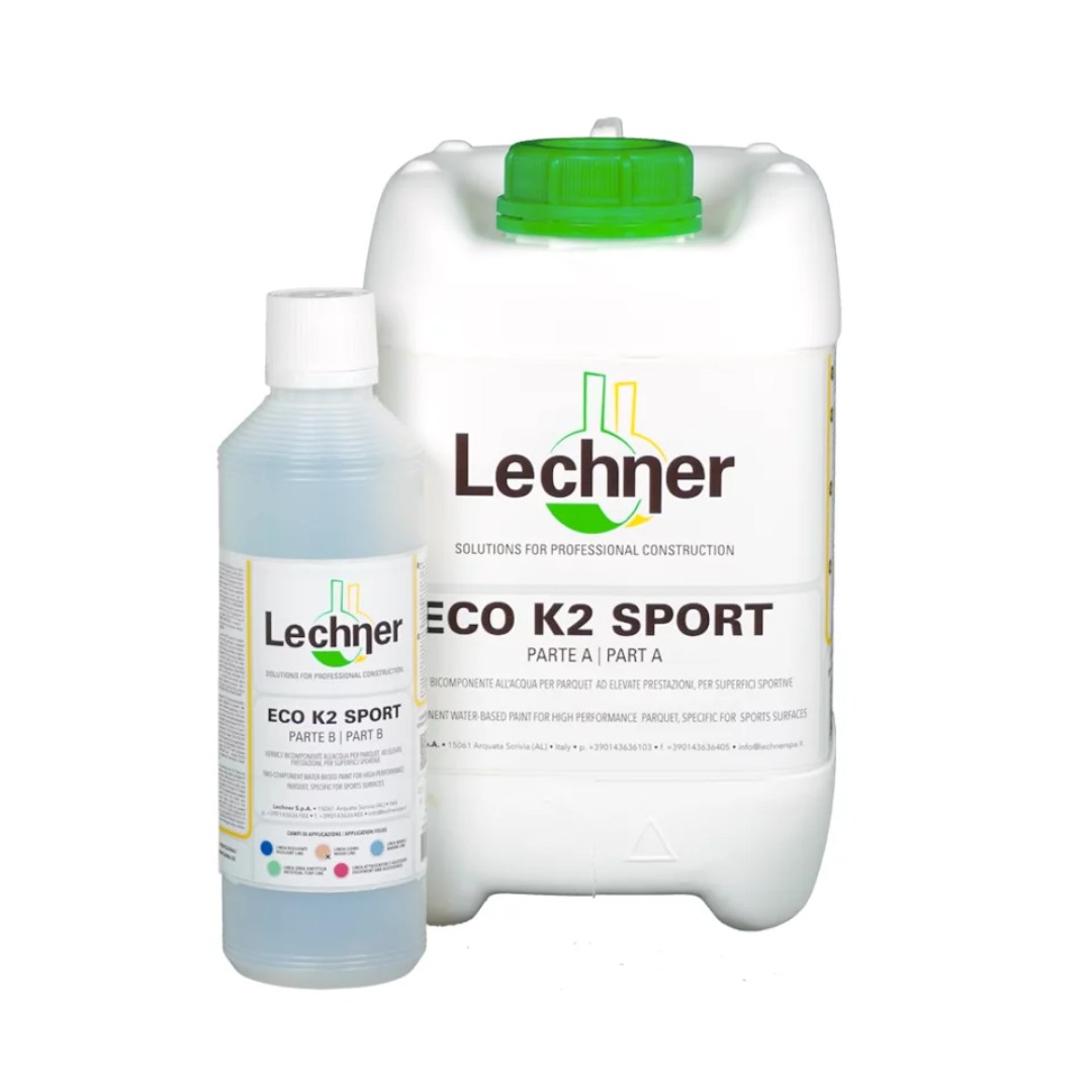 Лак для паркета Lechner Eco K2 Sport матовый 5,5 л