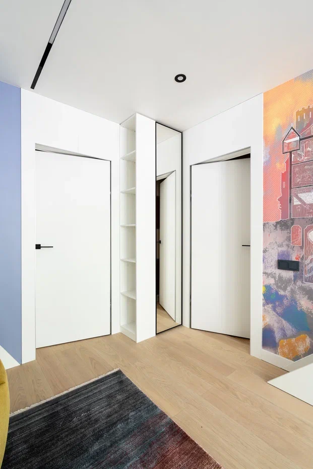 Композитная паркетная доска Quartz Parquet Классик Дуб испанский 404 400-1220×152×5 фото в интерьере