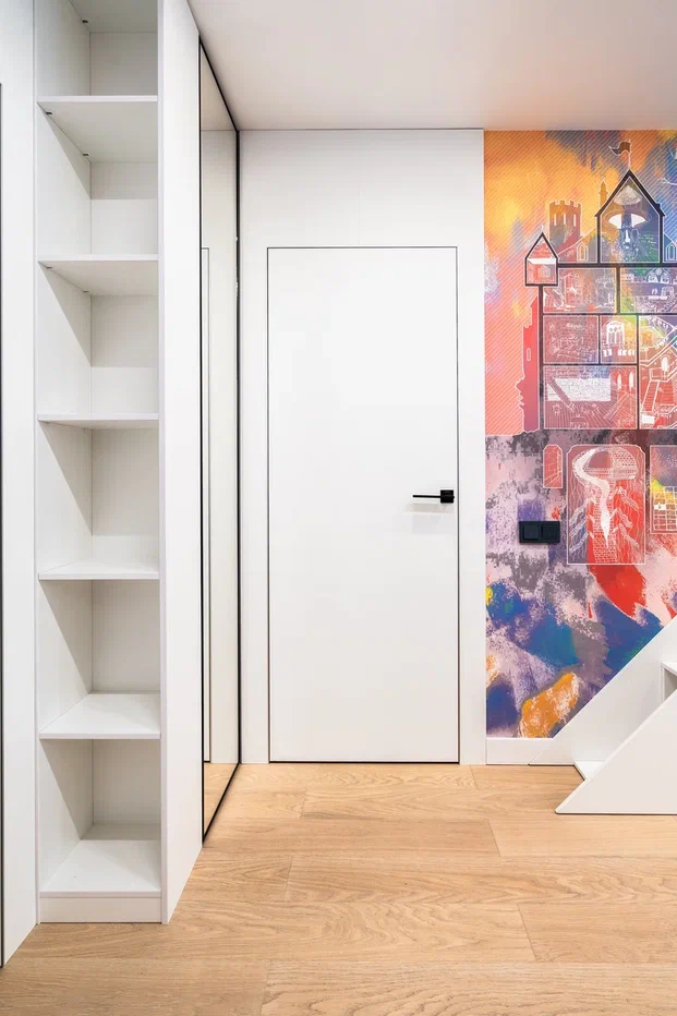 Композитная паркетная доска Quartz Parquet Классик Дуб испанский 404 400-1220×152×5 фото в интерьере