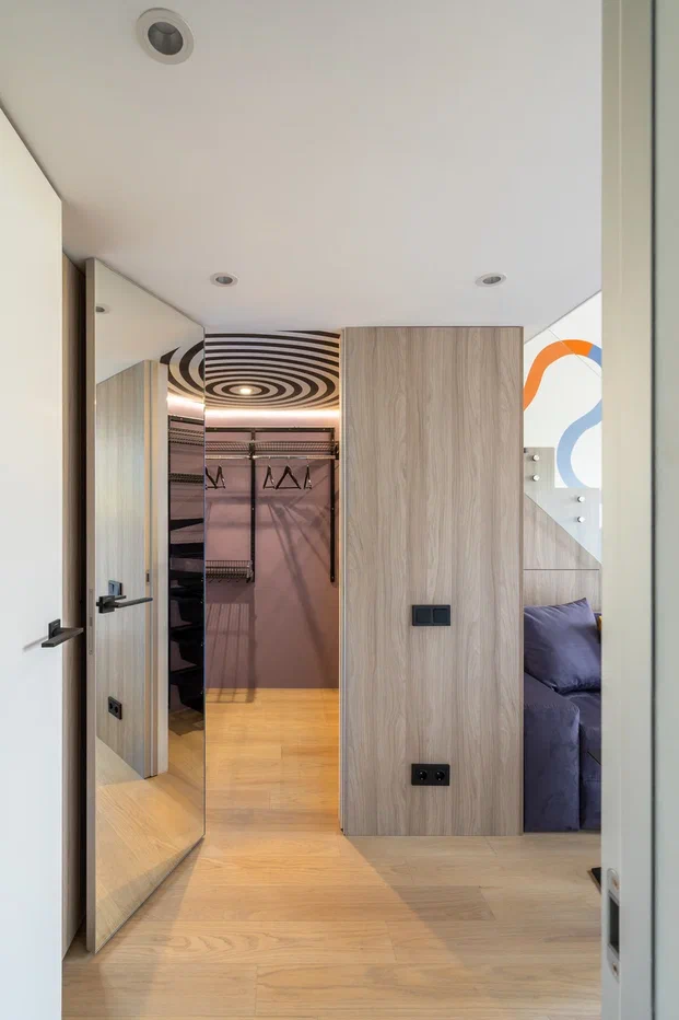 Композитная паркетная доска Quartz Parquet Классик Дуб испанский 404 400-1220×152×5 фото в интерьере