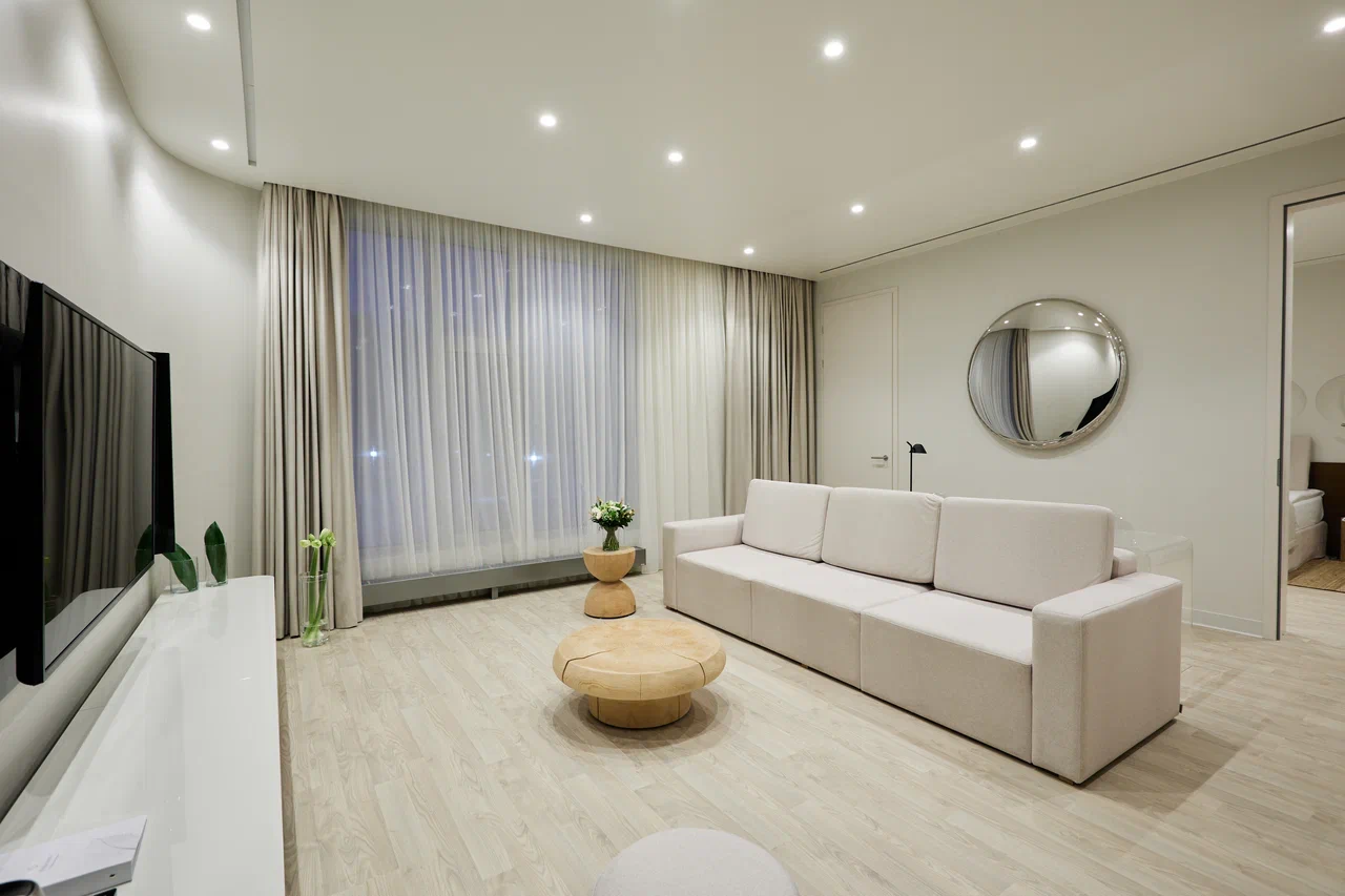 Композитная паркетная доска Quartz Parquet Классик Дуб песочный 408 400-1220×152×5 фото в интерьере Композитная паркетная доска Quartz Parquet Классик Дуб песочный 408 400-1220×152×5 фото в интерьере