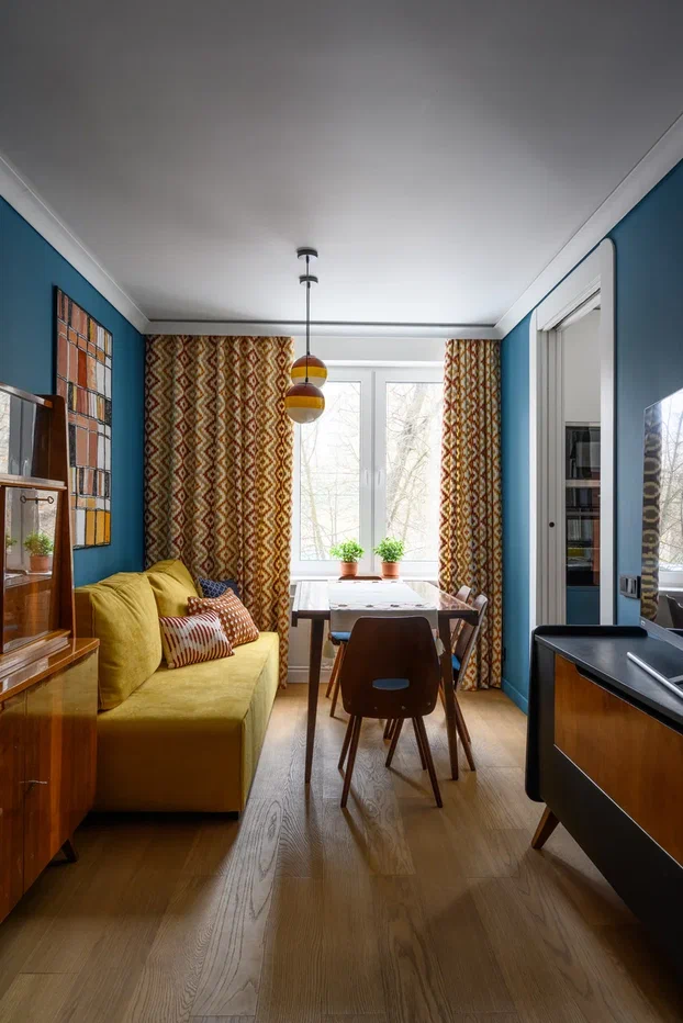 Композитная паркетная доска Quartz Parquet Классик Дуб медовый раф 463 400-1220×152×5 фото в интерьере