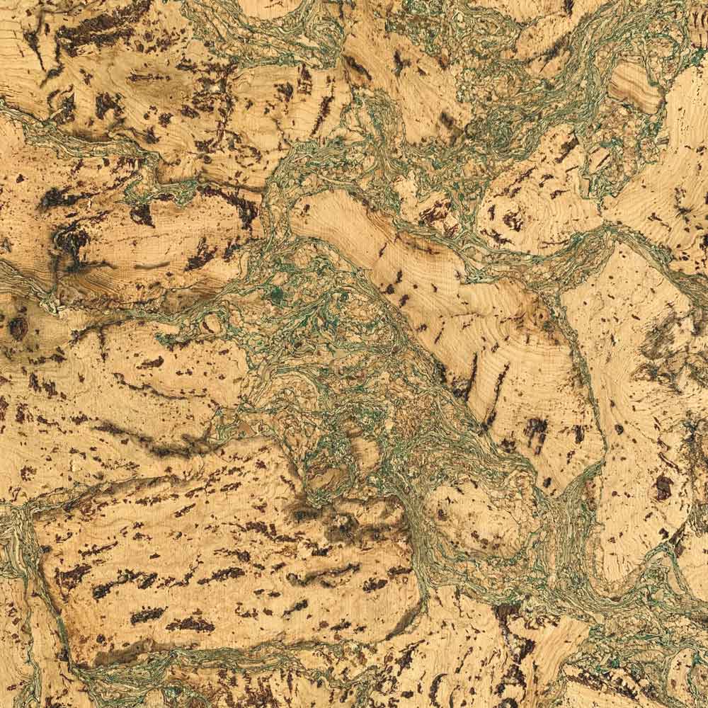 Пробковая стеновая панель IberCork Авила Верде 600×300×3