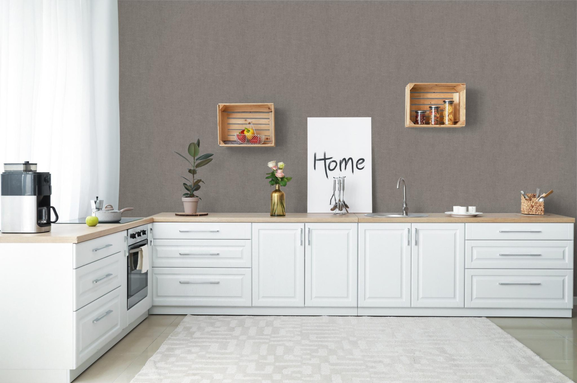 Обои Marburg Natural Opulence 33218 10,05×0,7 фото в интерьере