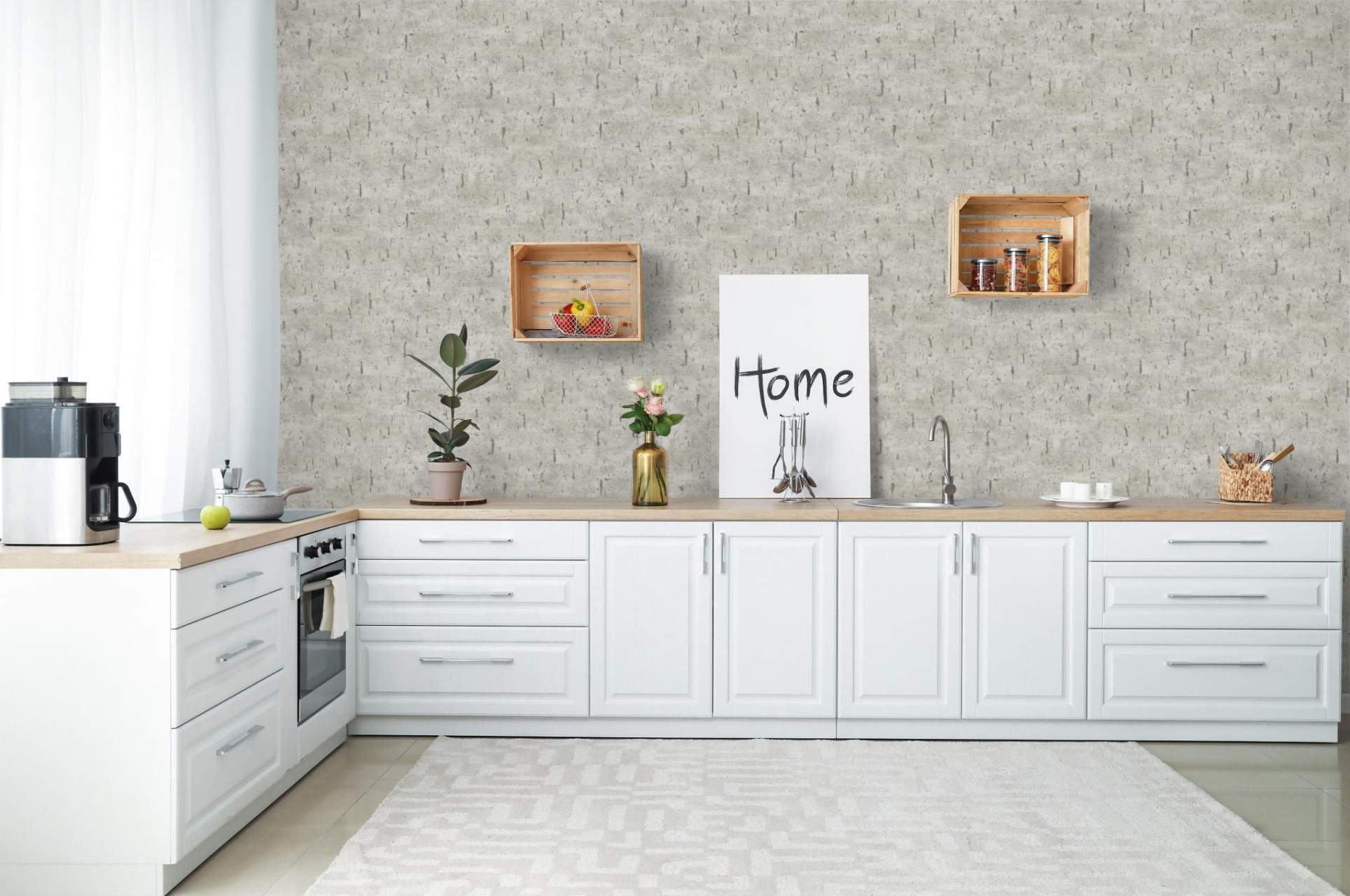 Обои Marburg Natural Opulence 33254 10,05×0,7 фото в интерьере