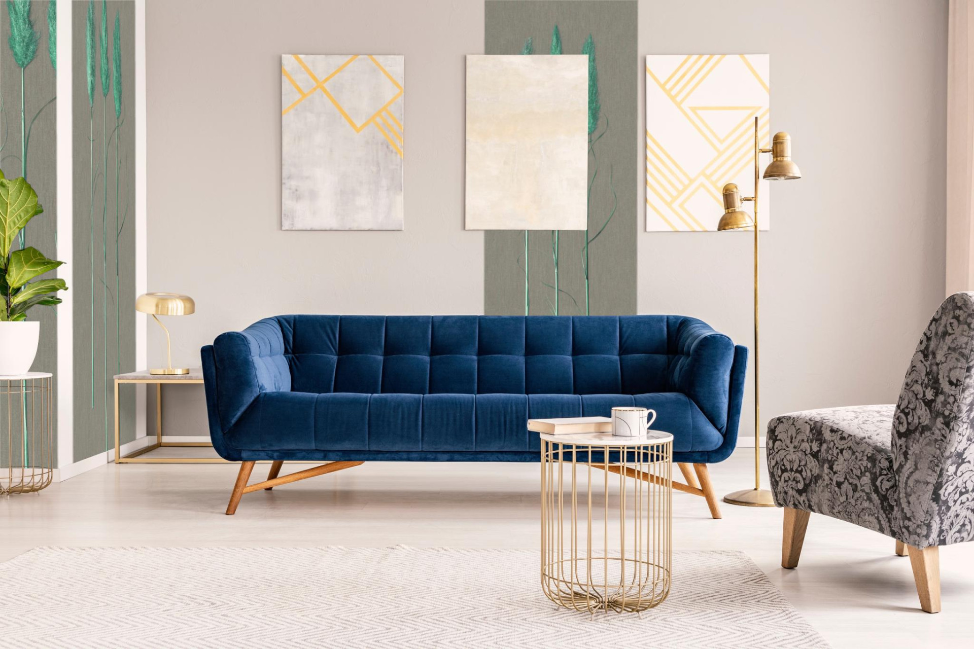 Панно Marburg Natural Opulence 33272 3,3×0,7 фото в интерьере